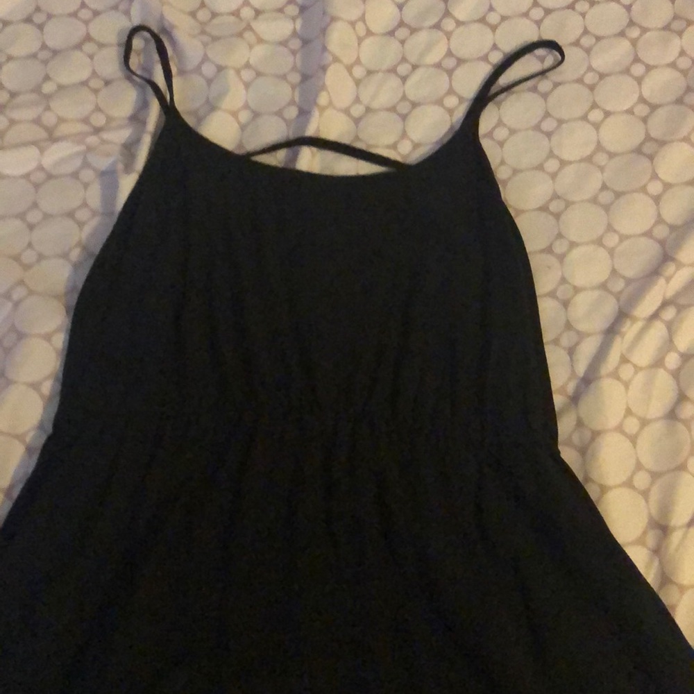 Black Spaghetti Strap Dress